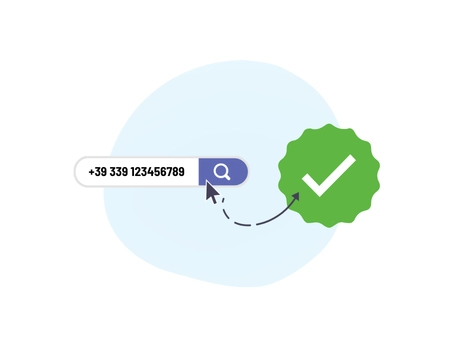 Überprüfung der Handynummer Advanced