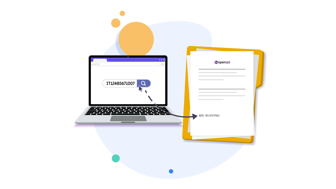 Codice Destinatario (SdI) in tempo reale e tramite API