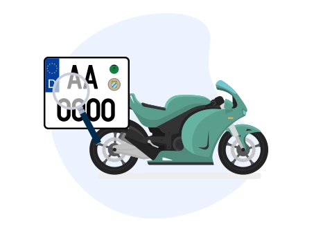 Verifica Targa Moto - UK